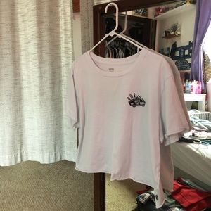 vans crop top